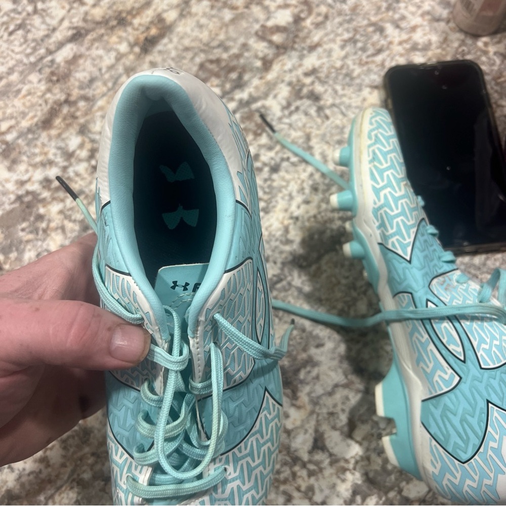 Under Armour 1276164-102 CF Force 2.0 FG Size 8.5 - Picture 9 of 10